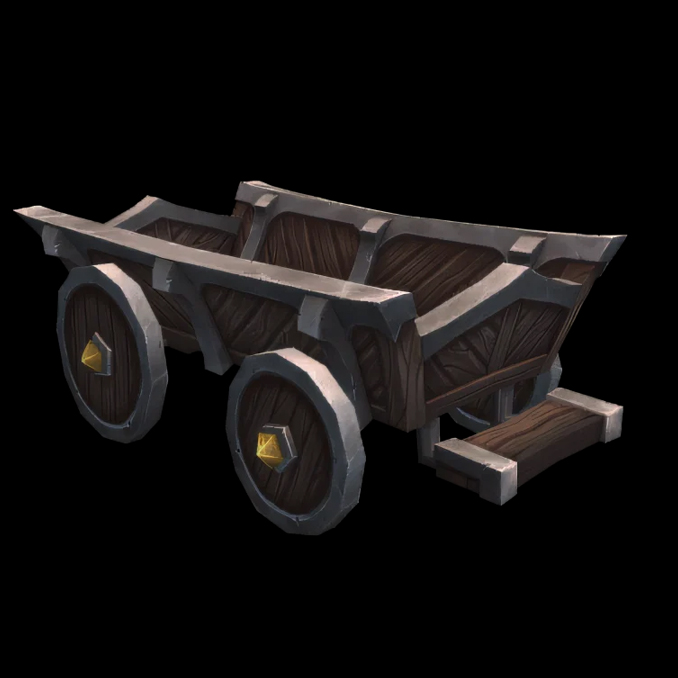 Chariot de commerce draconique