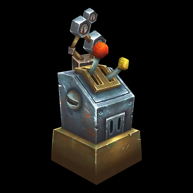 Console de contrôle de Mécagone