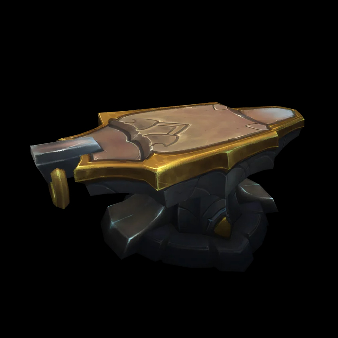 Enclume de sculpte-métal draconique