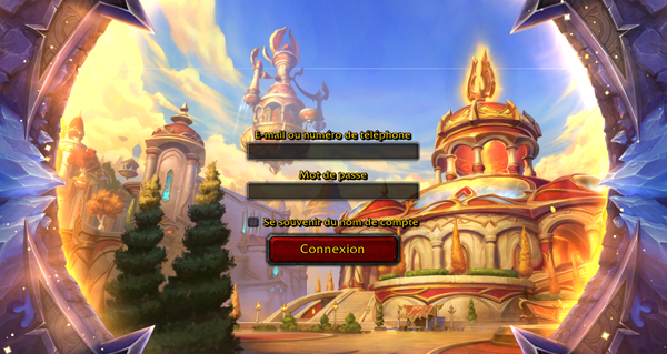 midnight : mise a jour de l'ecran de connexion !