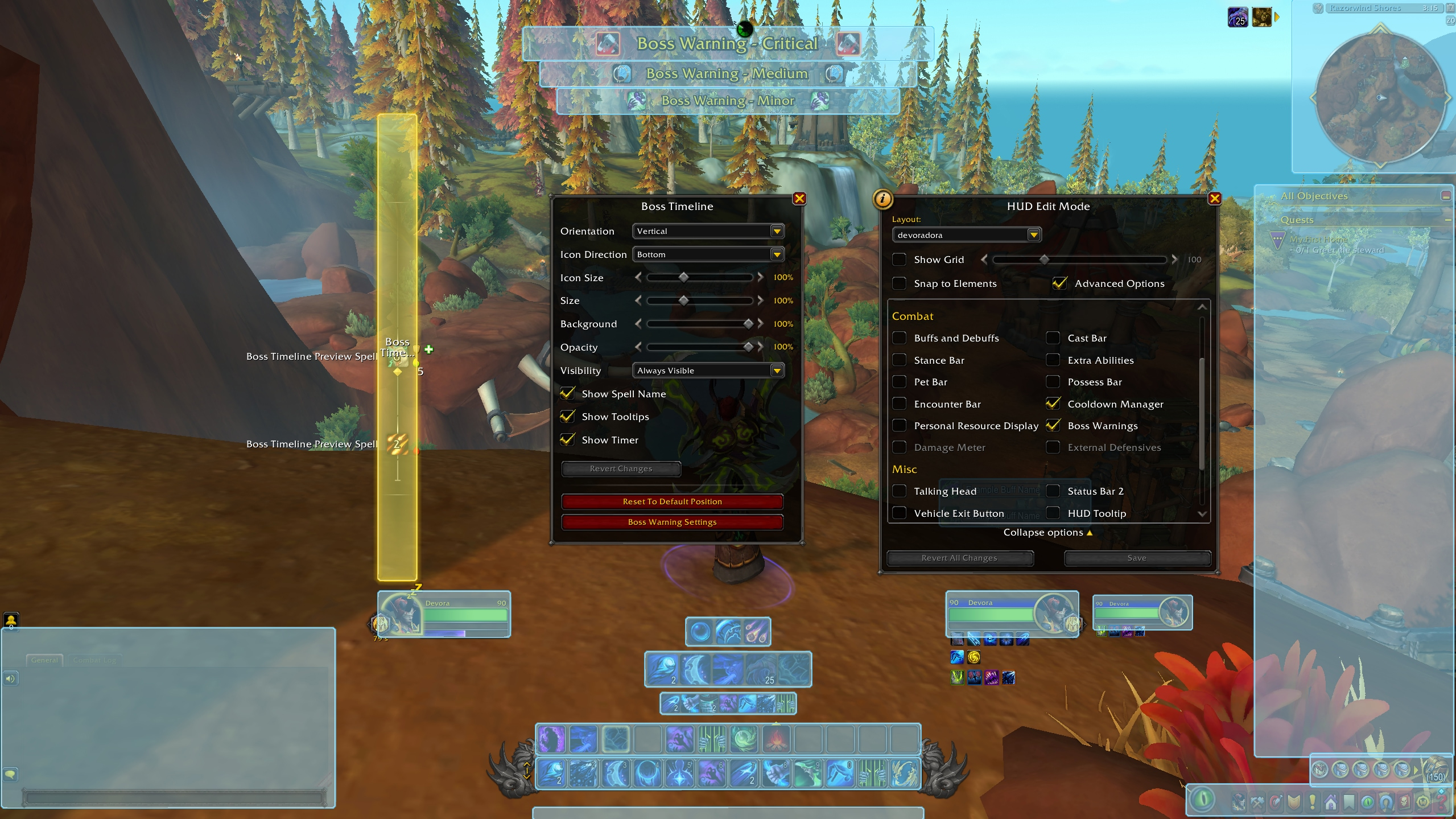 Avertissement de boss