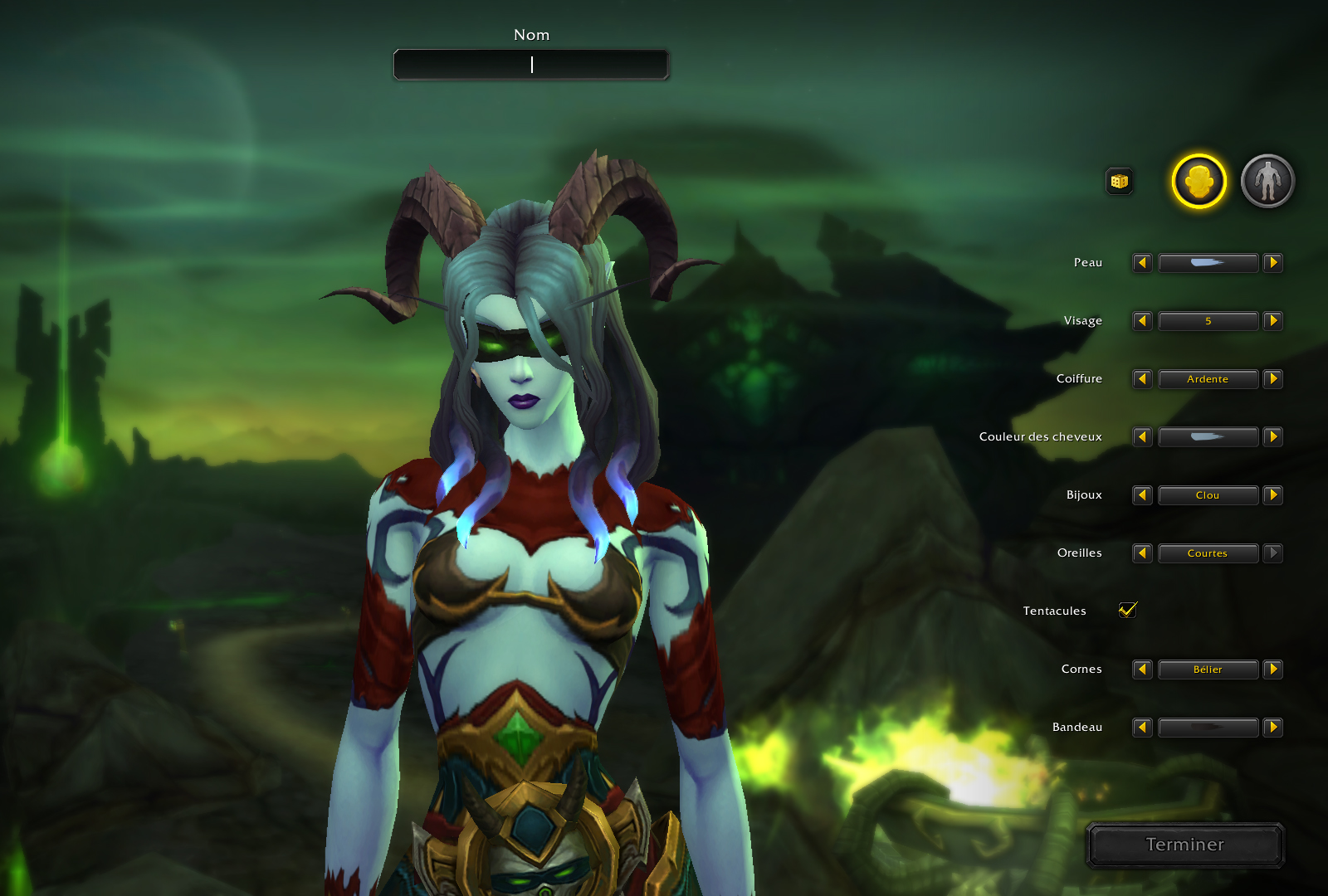 Vous pouvez désormais créer un Elfe du Vide Chasseur de démons