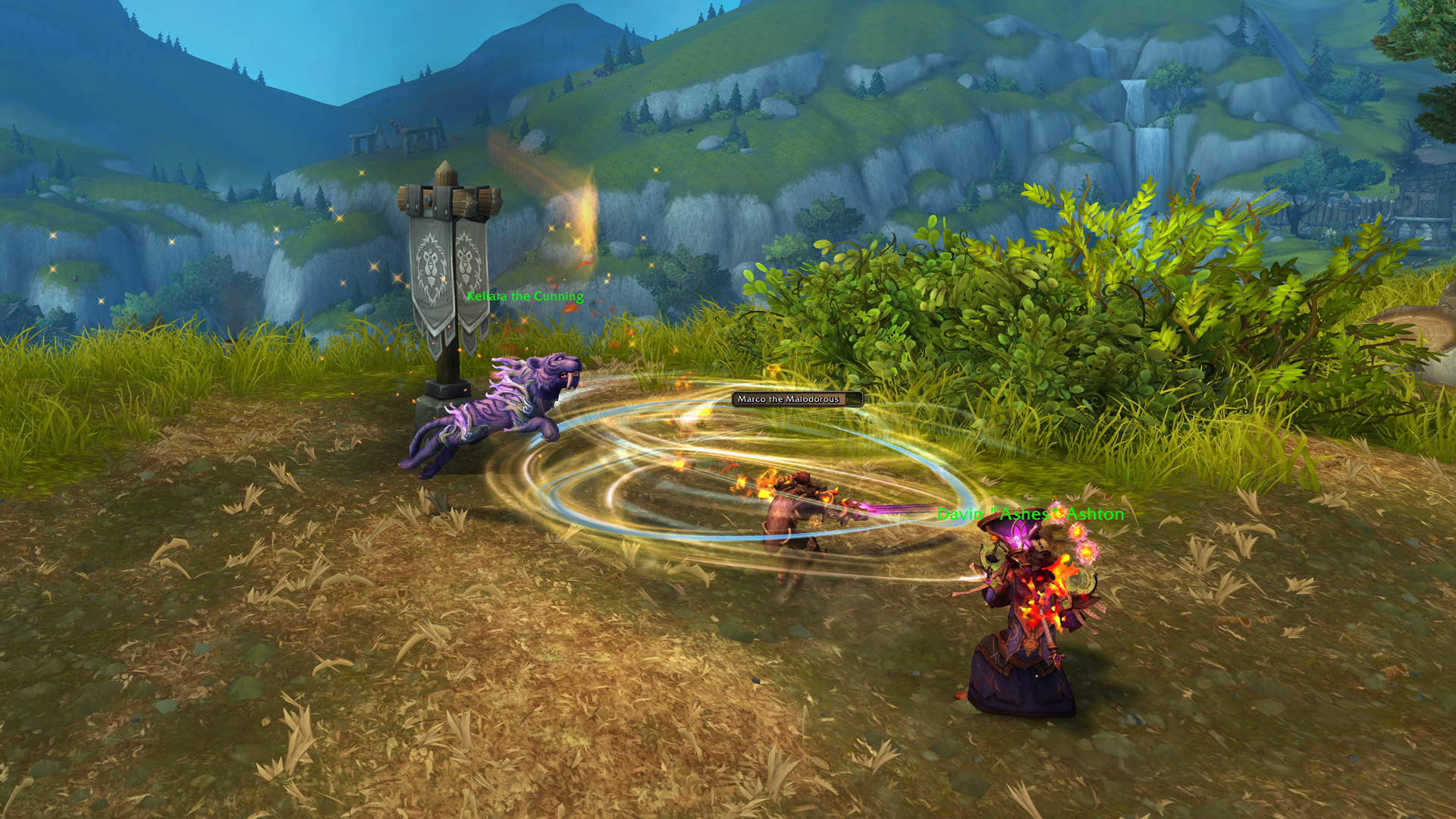 Les terrains d'entrainement PvP arrivent dans le prépatch