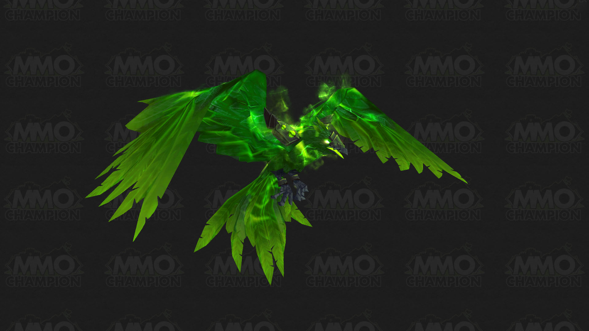 Monture : Faucon des flèches gangréné