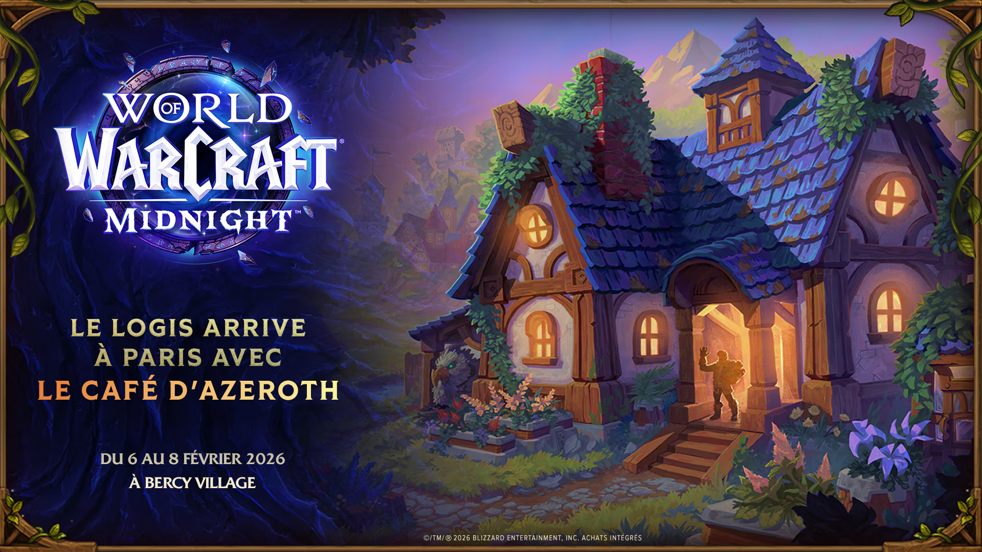 Le Café d’Azeroth s’installe à Bercy Village