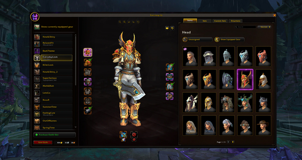 mise a jour 12.0.1 : transmogrification gratuite et ameliorations du systeme