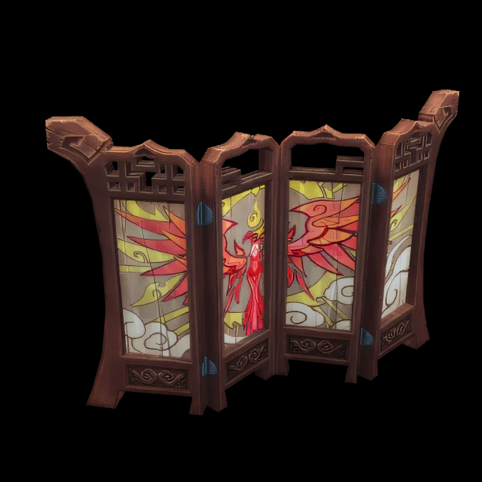 Brise-vue de célébration lunaire