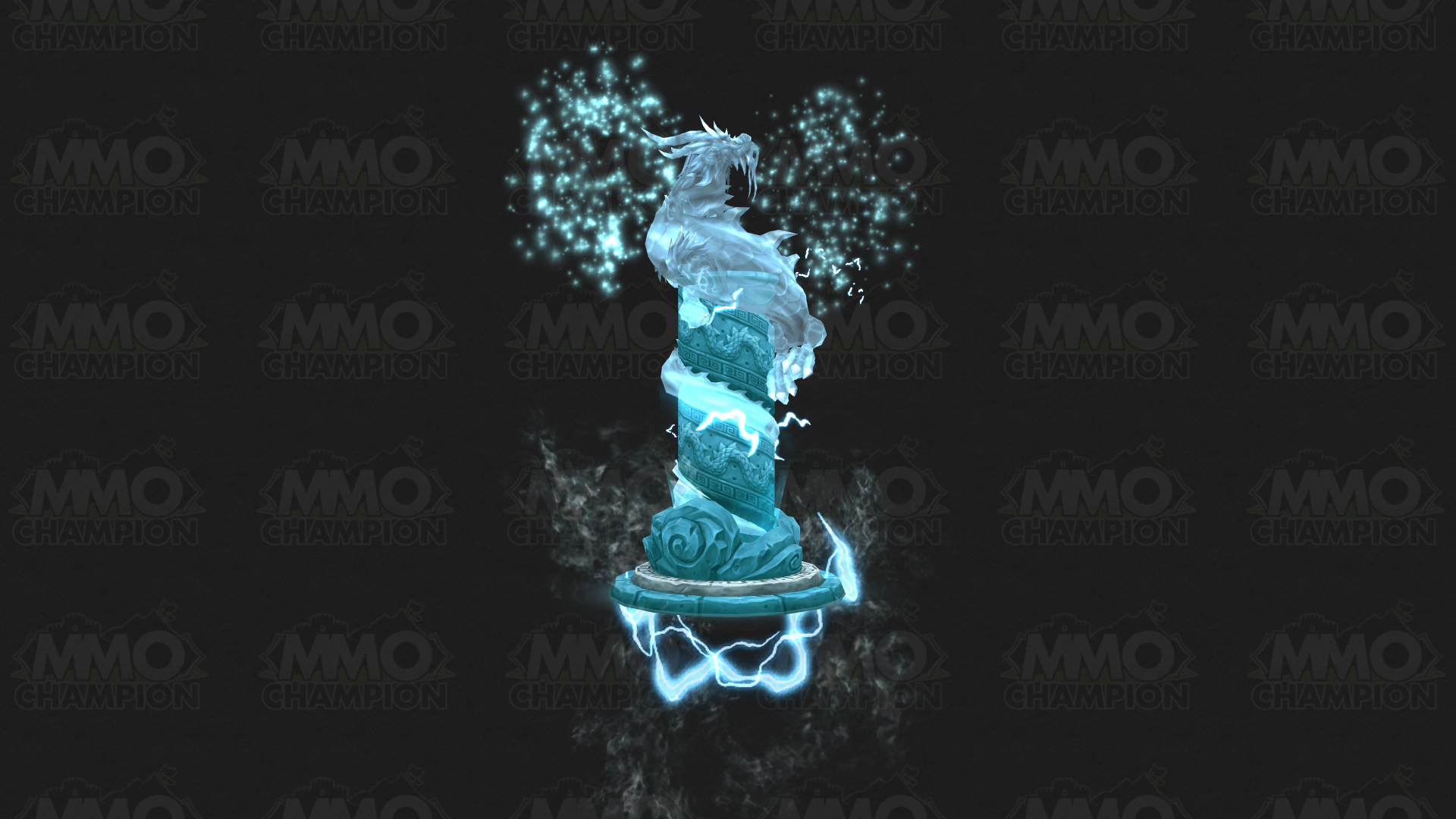 Jouet : Pilier d'anneaux du tonnerre azur