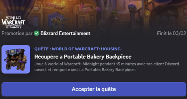 housing : debloque le  grace aux quetes de discord !