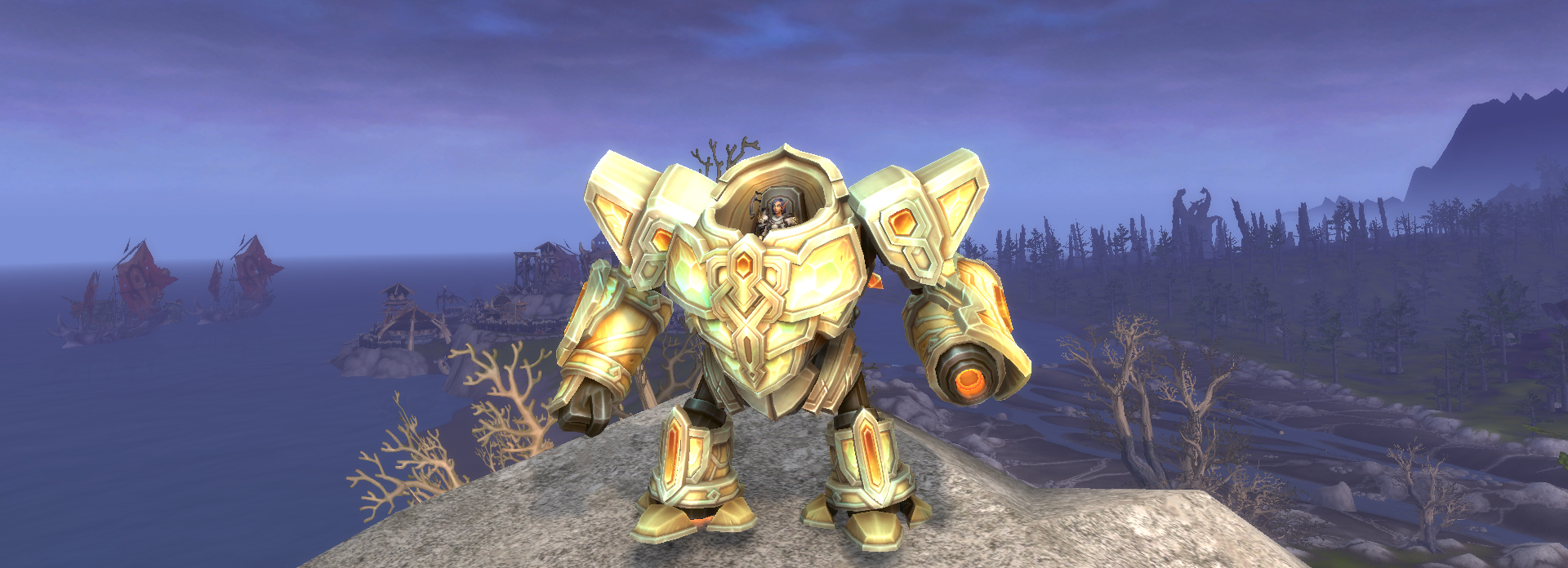 Monture prépatch Midnight : Mécarmure forgée par la Lumière