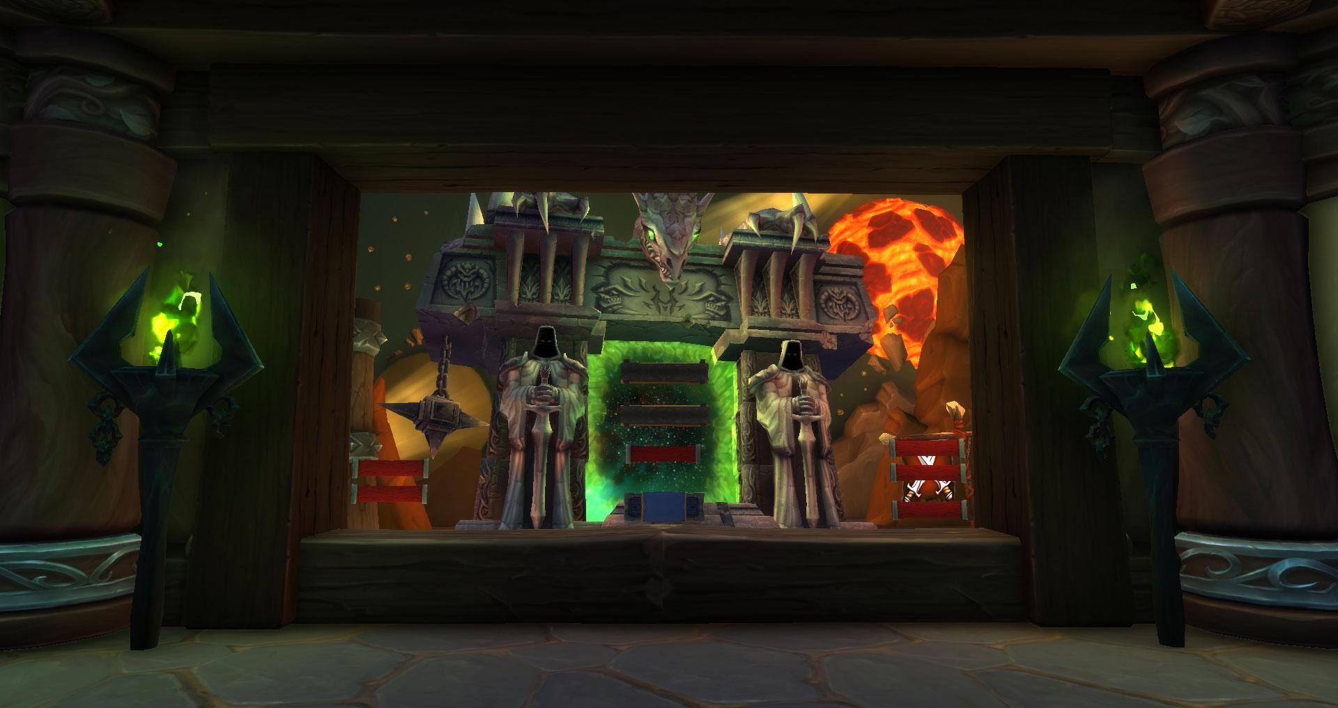 Housing : Nishara a recréé l'écran de connexion de The Burning Crusade