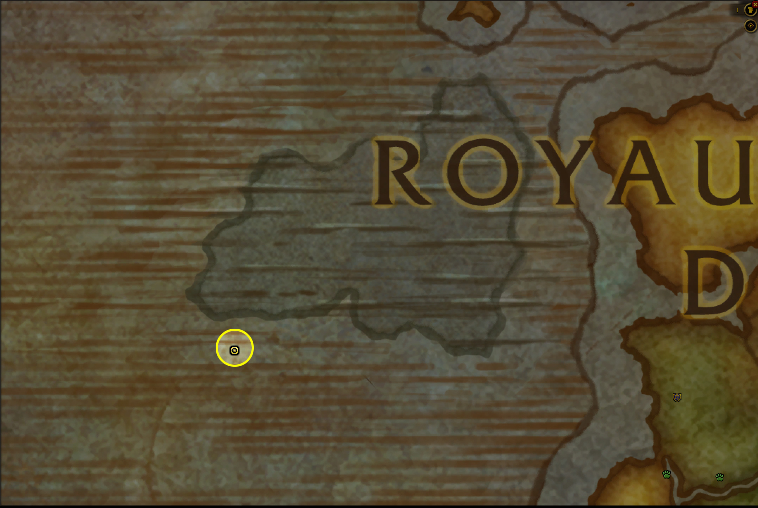 Perle des abysses au large de Vashj'ir