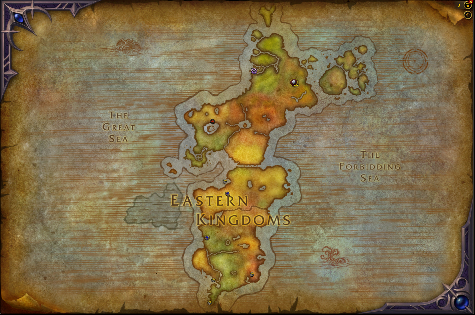 Patch 12.1 : Mise à jour de la carte des Royaumes de l'Est