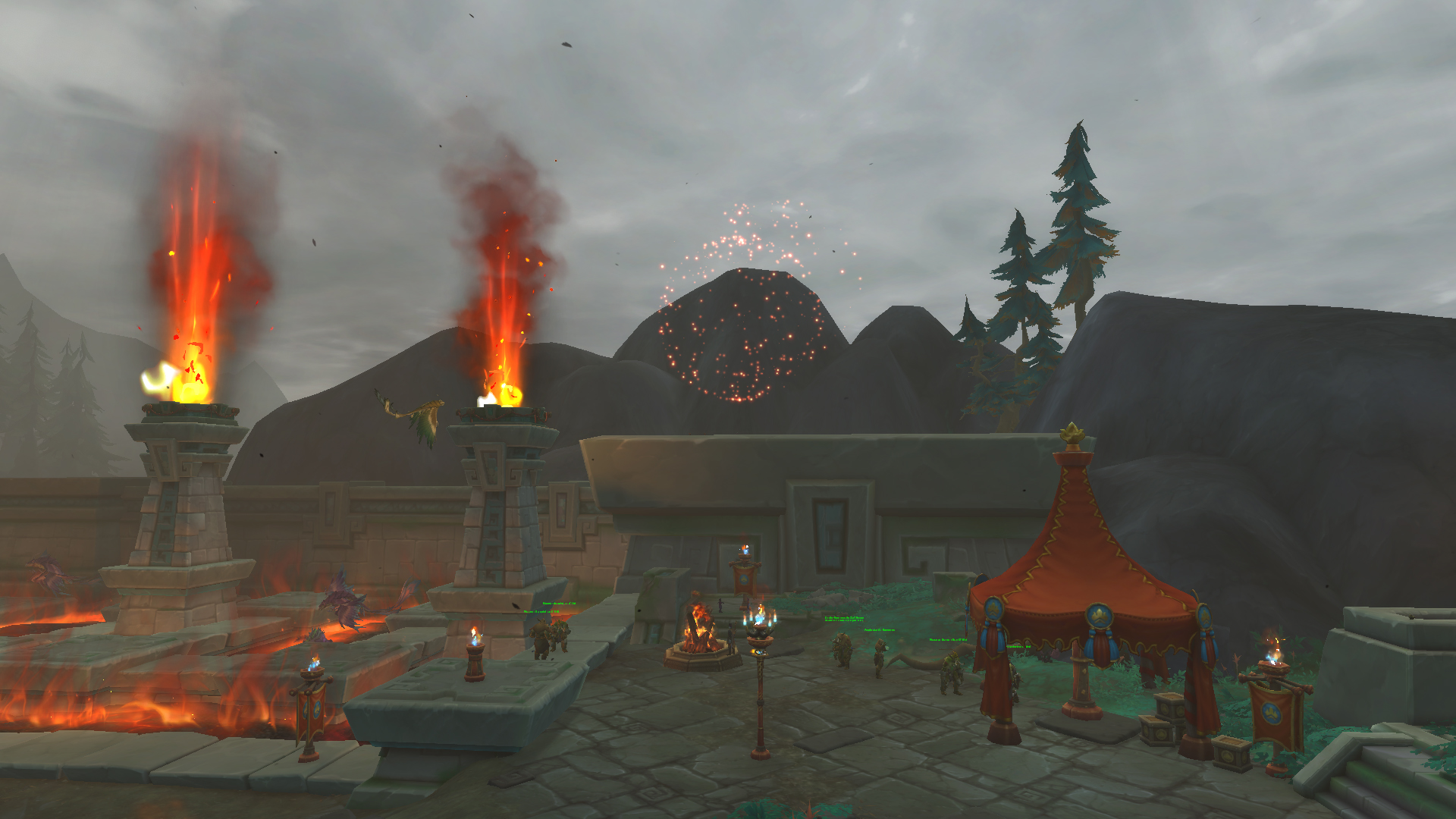 Honorer la flamme à Zul'aman