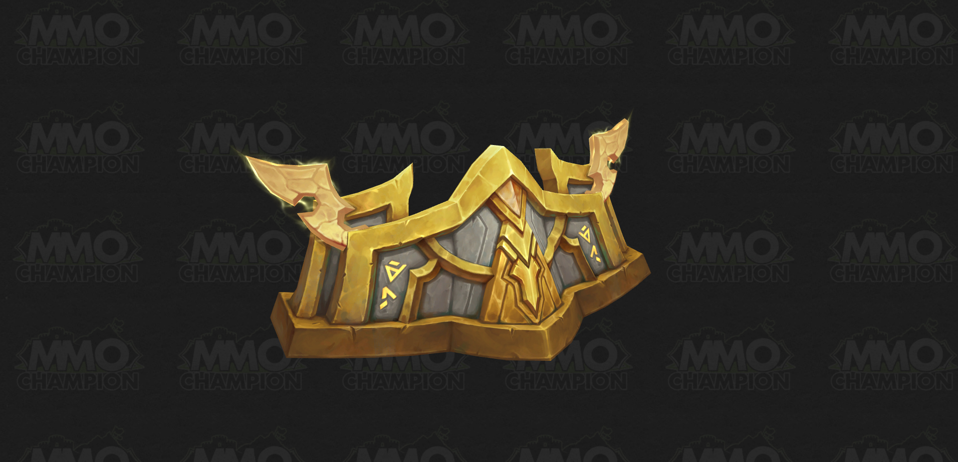 Élément de décoration pour le Housing : Army of the Light Golden Barricade