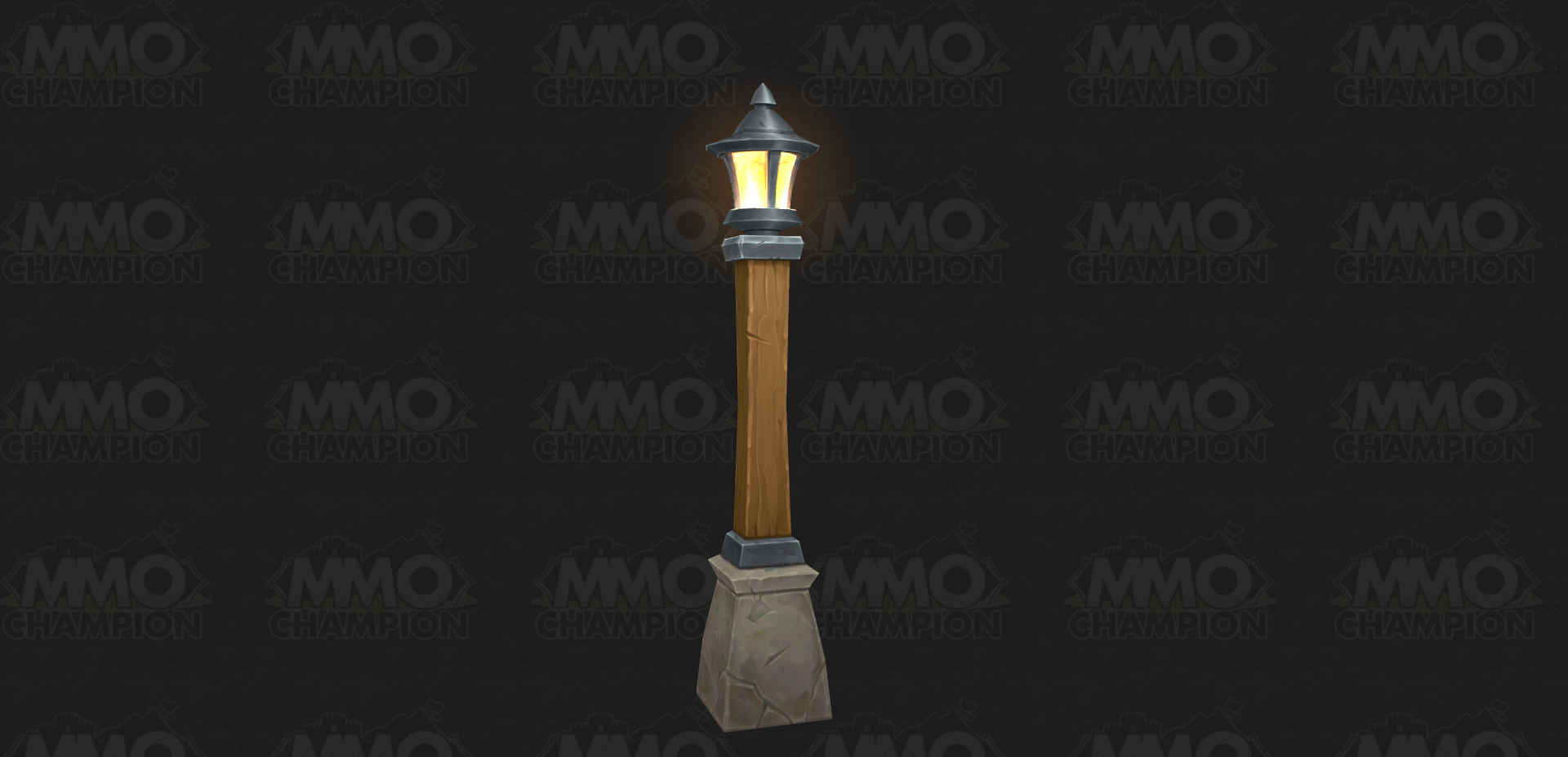 Élément de décoration pour le Housing : Lampadaire du cap Fondateur