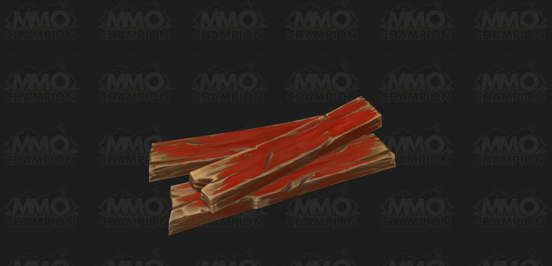Élément de décoration pour le Housing : Pile de morceaux de bois peints