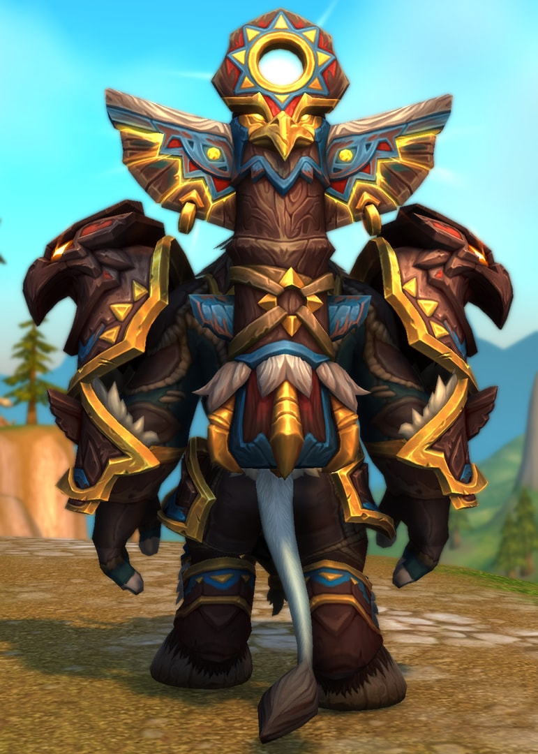 *Ensemble : totems guides de porte-soleil