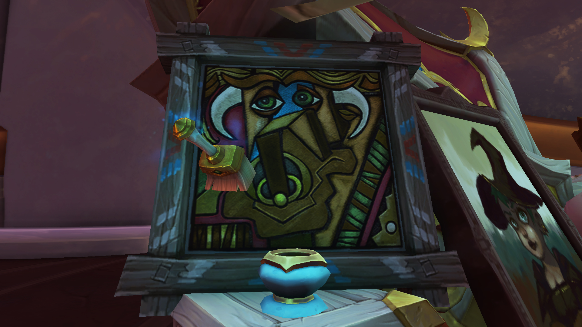 Elément de décoration pour le Housing : Tableau « Perspective de Shu’halo »