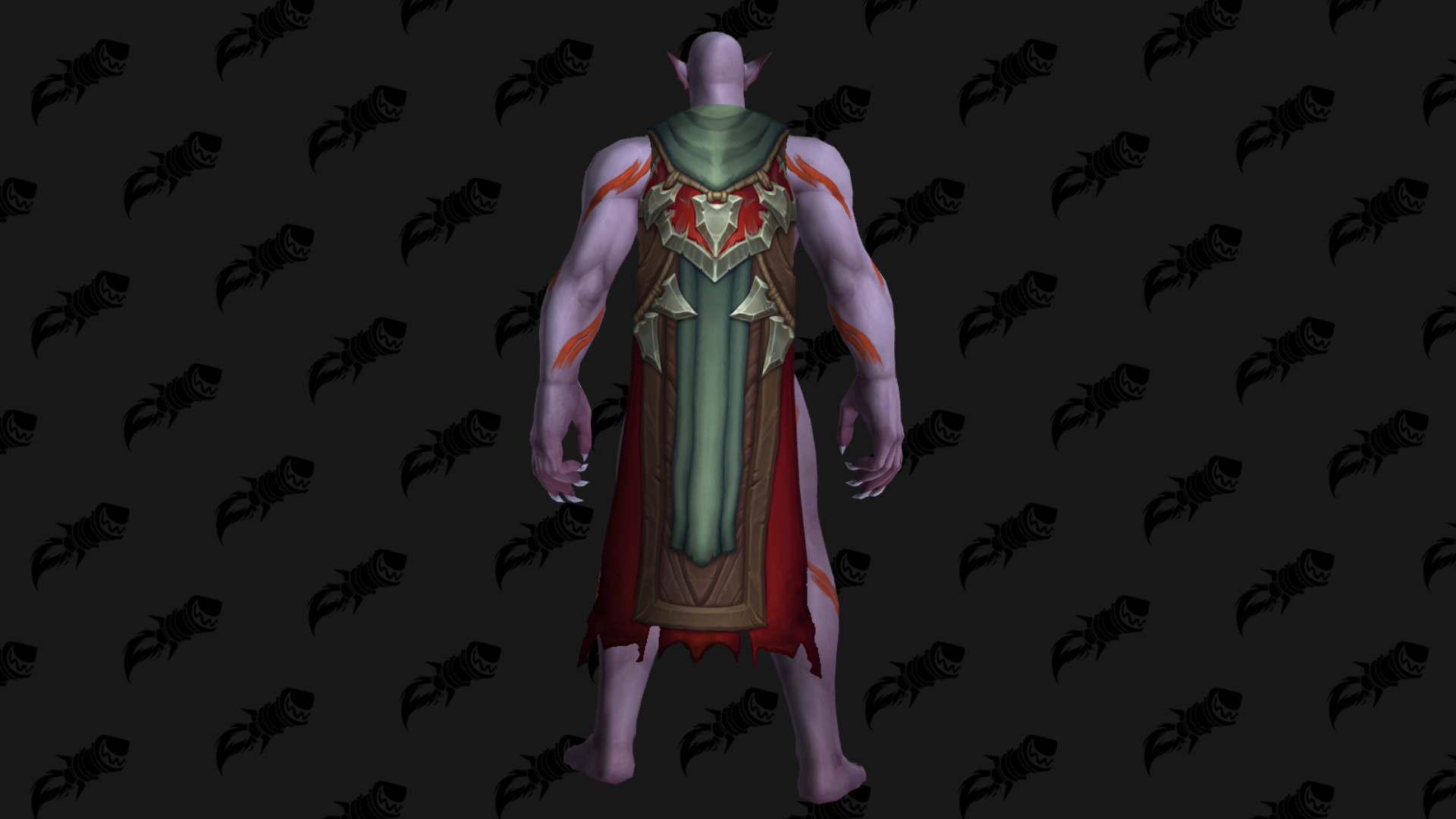 Cape de prestige du gladiateur galactique (Horde)