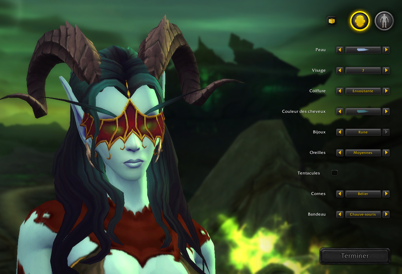 Elfe du Vide : Bandeau chauve-souris (patch 12.0.1)