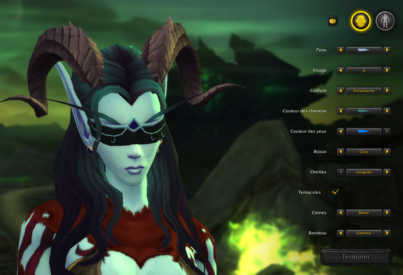 Elfe du Vide : Bandeau gemme (patch 12.0.5)