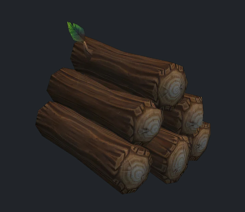 Petite pile de bois Petite pile de bois