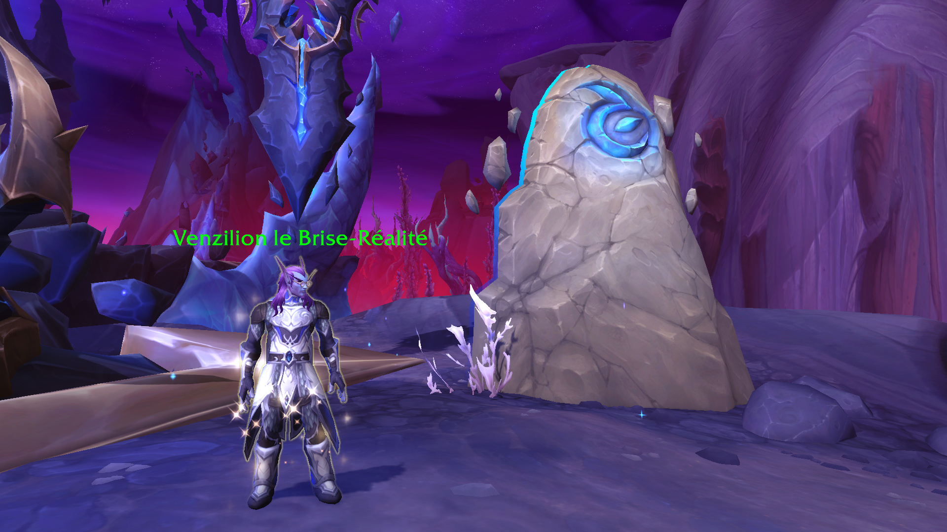 Parlez à Venzillon le Brise-Réalité pour accéder au mode Histoire