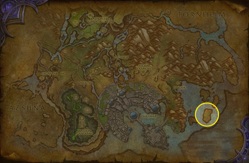 Rendez-vous sur l'île de Baie Vent-d'Azur