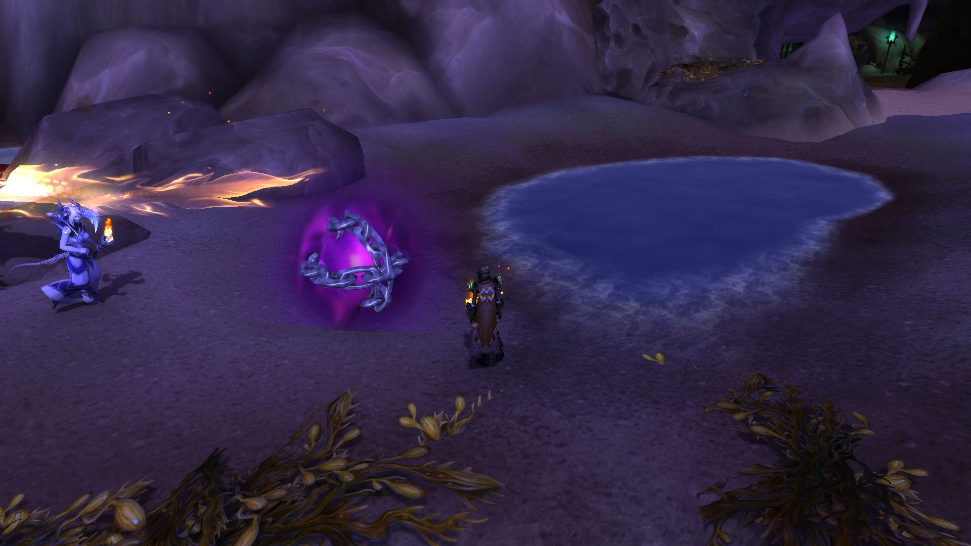 Cliquez sur l'orbe pour devenir le porteur