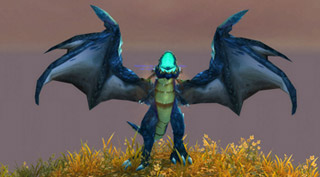 Le Proto-drake bleu, monture de Wotlk