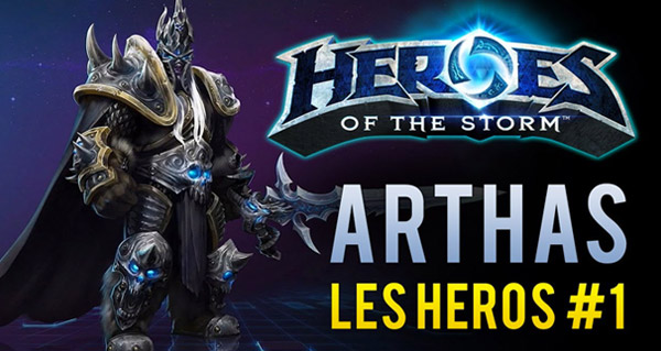 Heroes of the Storm : présentation d’Arthas en vidéo