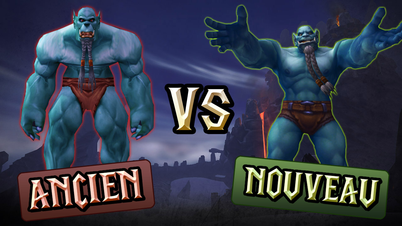 Ancien vs Nouveau modèle des Orcs