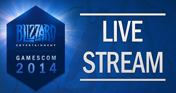 Stream Blizzard à la Gamescom