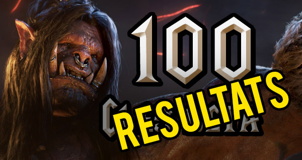 Les vainqueurs des 100 clés bêta Warlords of Draenor