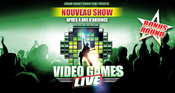 Concert Video Games Live : 3 places à gagner