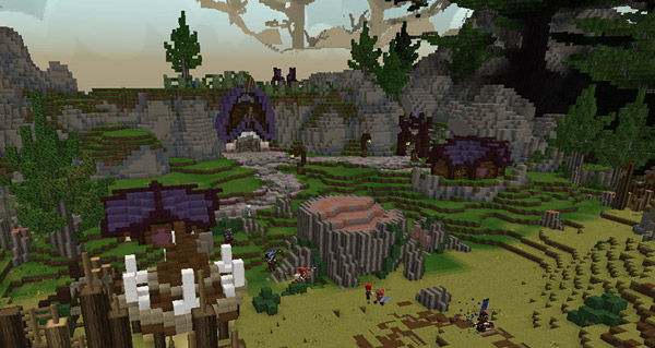 WoW dans Minecraft : Bassin d'Arathi