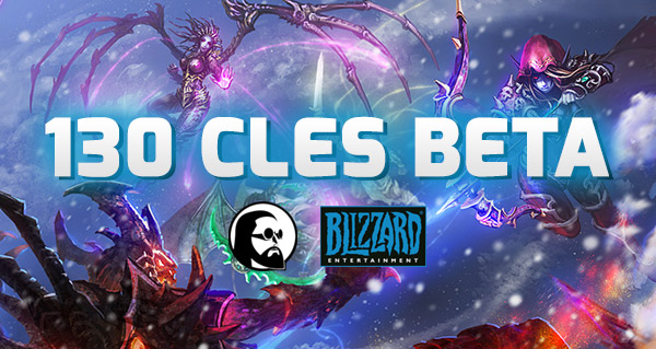 130 clés bêta Heroes of the Storm