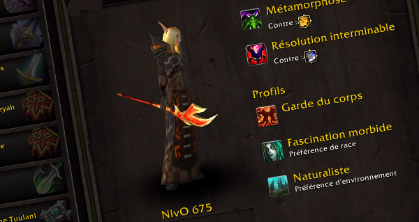 Le niveau d'objet au patch 6.2