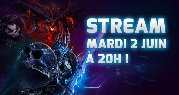 Stream Heroes of the Storm ce soir à 20h