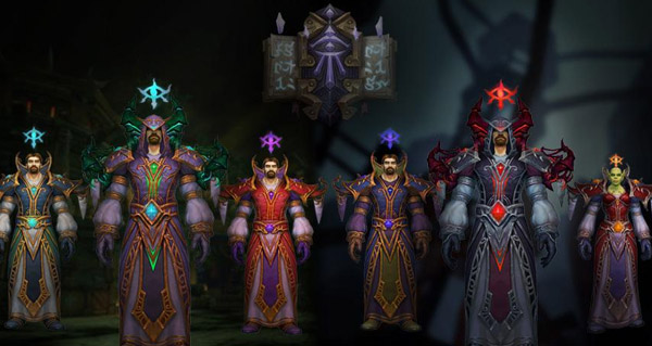 Ensembles d'armure PvE et PvP