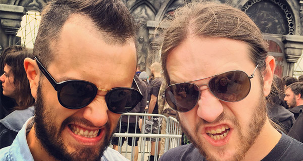 Mamytwink et Zecharia au Hellfest