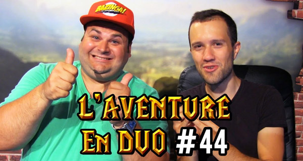 Nouvel épisode de l'aventure en duo