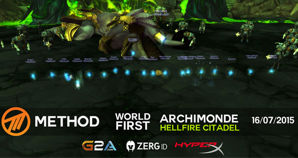 Method tombe Archimonde et remporte la course