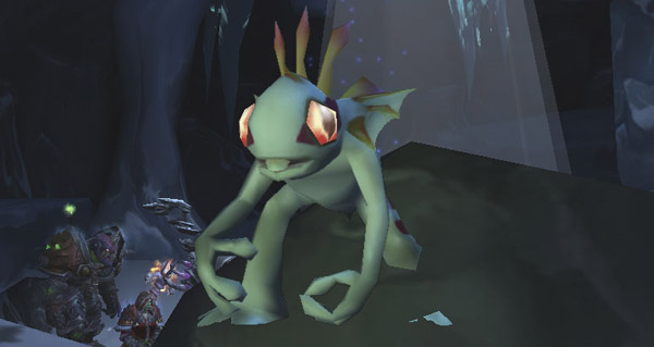 Terkie la mascotte Murloc vous attend