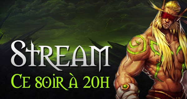 Stream Legion ce soir à 20h