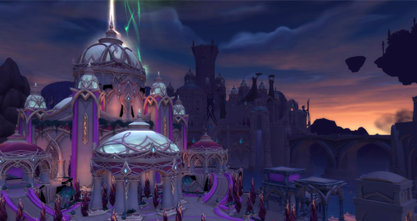 Legion : la cité de Suramar en images