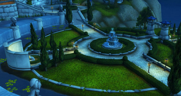 Le parc de Hurlevent reconstruit dans Legion