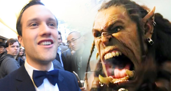 À l'avant première de Warcraft avec Mamytwink et Zecharia !