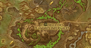 le méca-familier se situe dans la Jungle de Tanaan